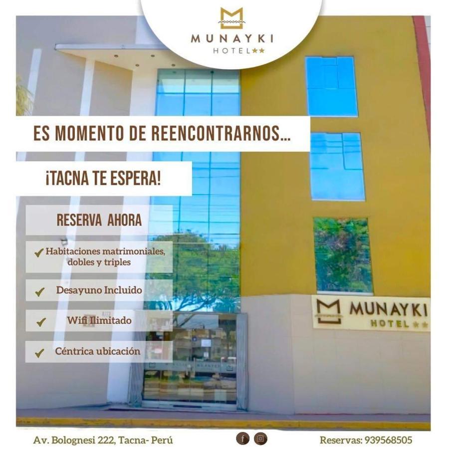 Munayki Hotel Tacna Exteriér fotografie